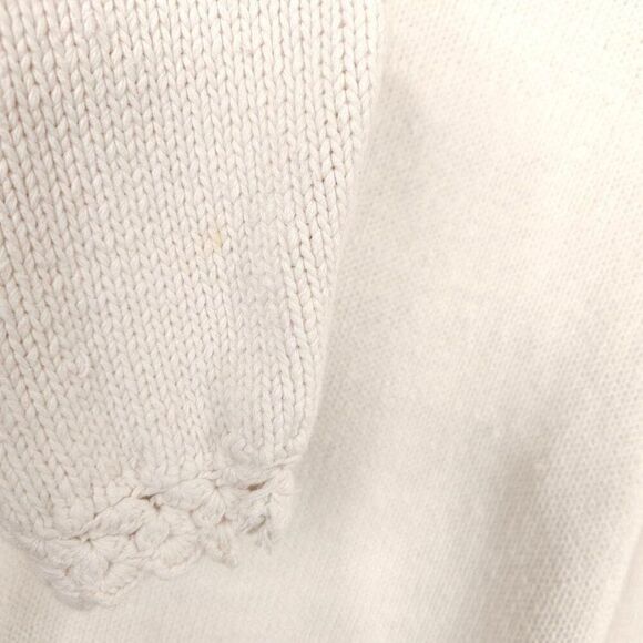 Vintage Nuggets Sweater Womens Size Medium Floral Flowers Shoulder Pads - Picture 6 of 8